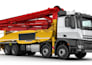 create 3d industrial animation, construction equipment animation concrete pump